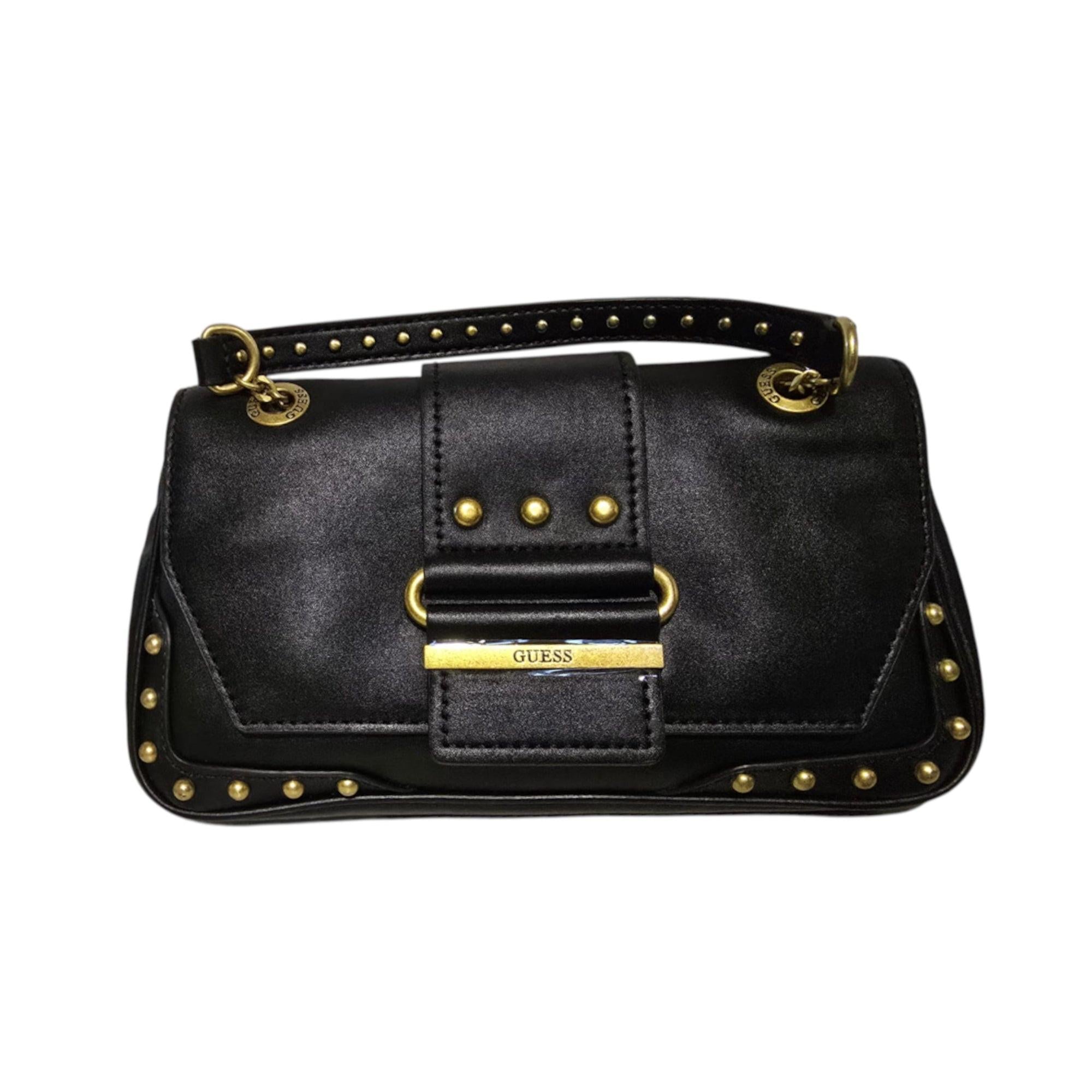 Guess Belle Crossbody Bag Black – Women's Luxury Designer Handbag.